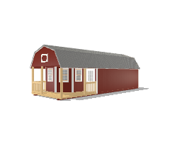Deluxe Lofted Barn Cabin 12x32