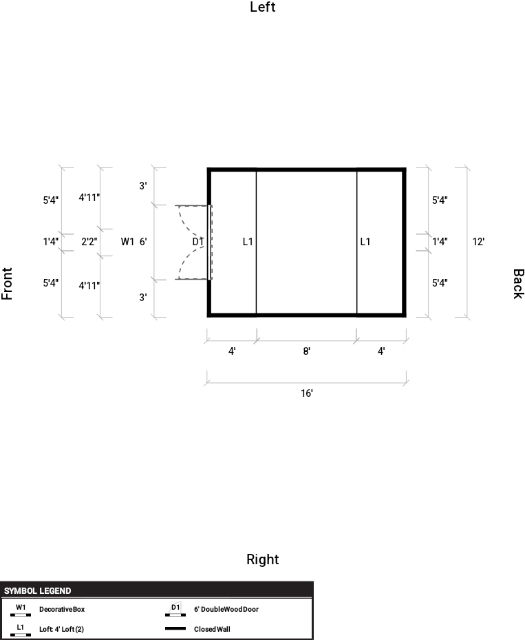 Lofted Barn 12x16 - Image 2