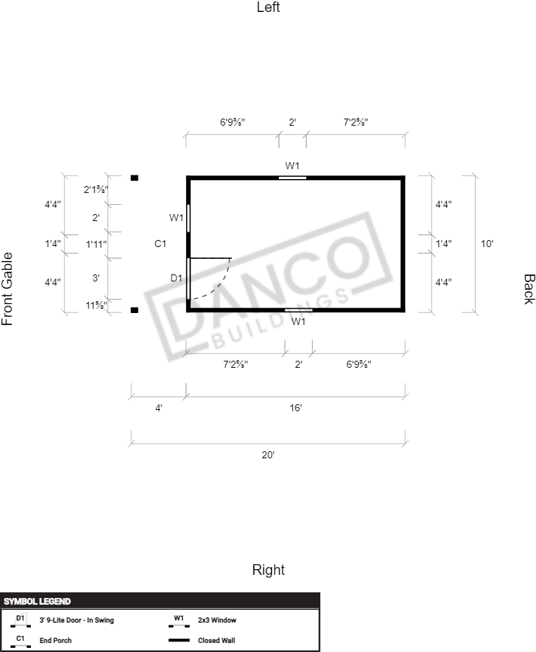 Standard Cabin 10x20/231451 - Image 2