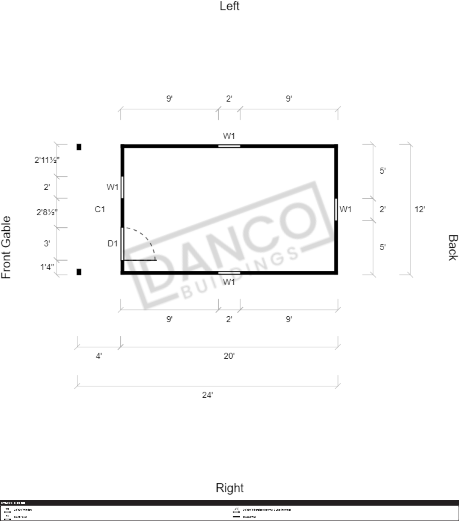 Standard Cabin 12x24 - Image 2