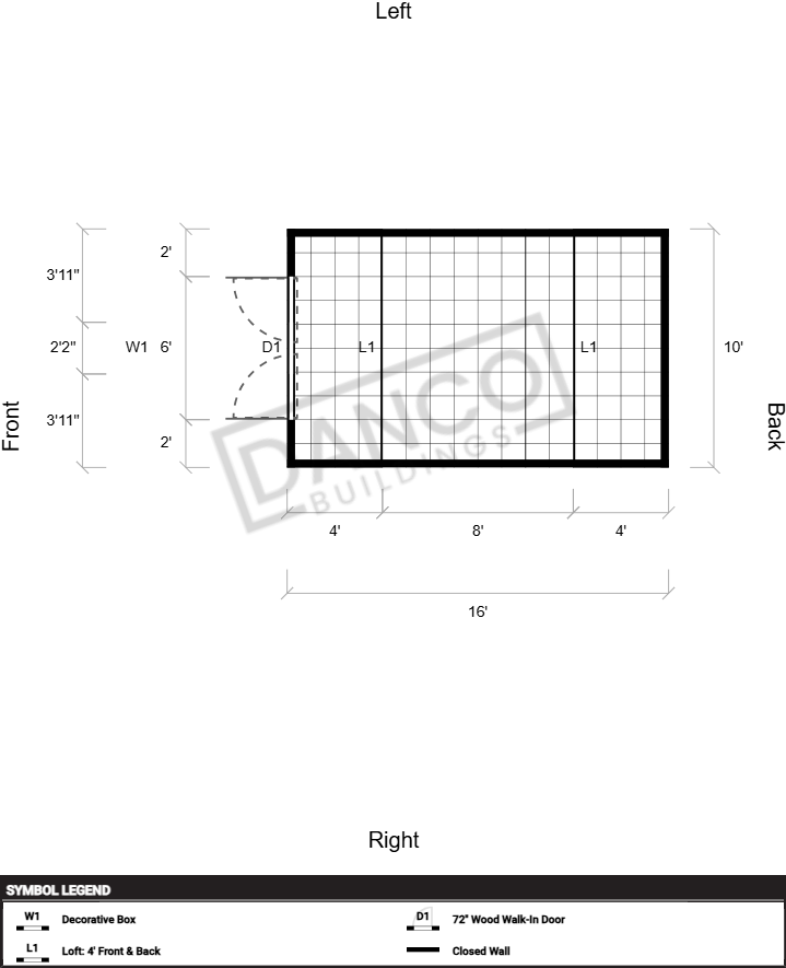 Lofted Barn 10x16 - Image 2