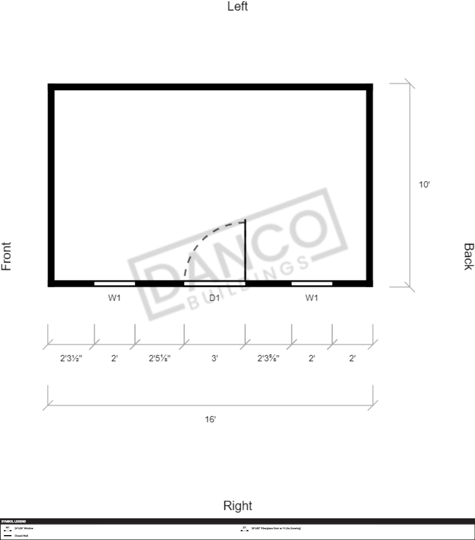 Garden Shed 10x16/231695 - Image 2