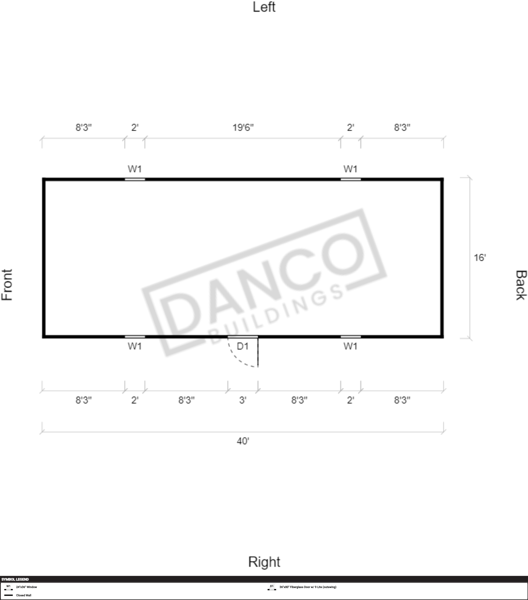 Garden Shed 16x40 - Image 2