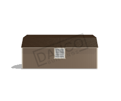 Side Lofted Barn 12x24 - Image 4