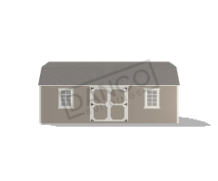 Side Lofted Barn 12x24 - Image 3