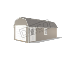 Lofted Barn Garage 12x24