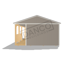 Side Porch Cabin 16x32 - Image 5