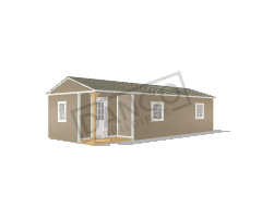 Corner Porch Cabin 14x36