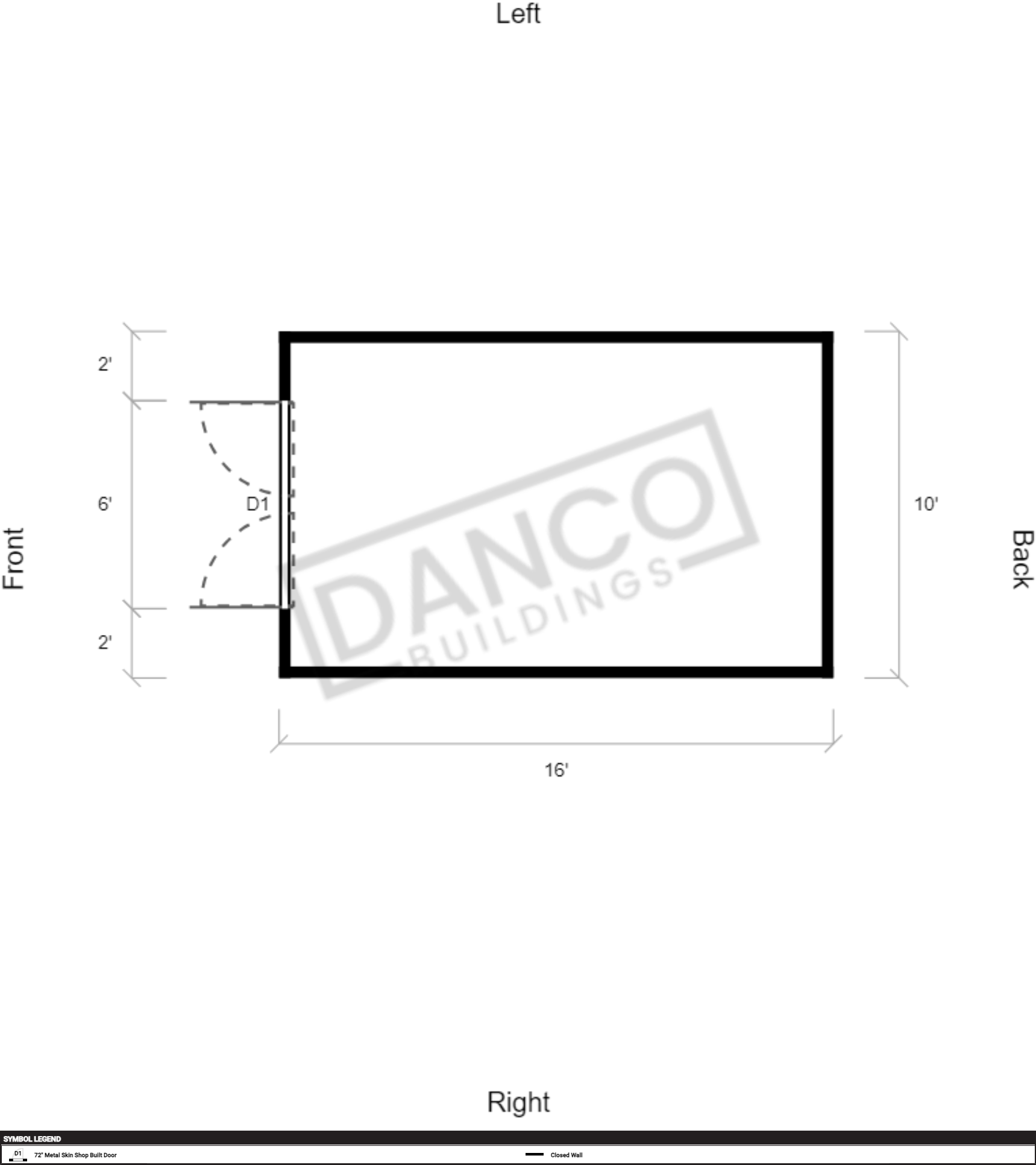 Extra Economy Metal Utility 10x16/240318 - Image 2
