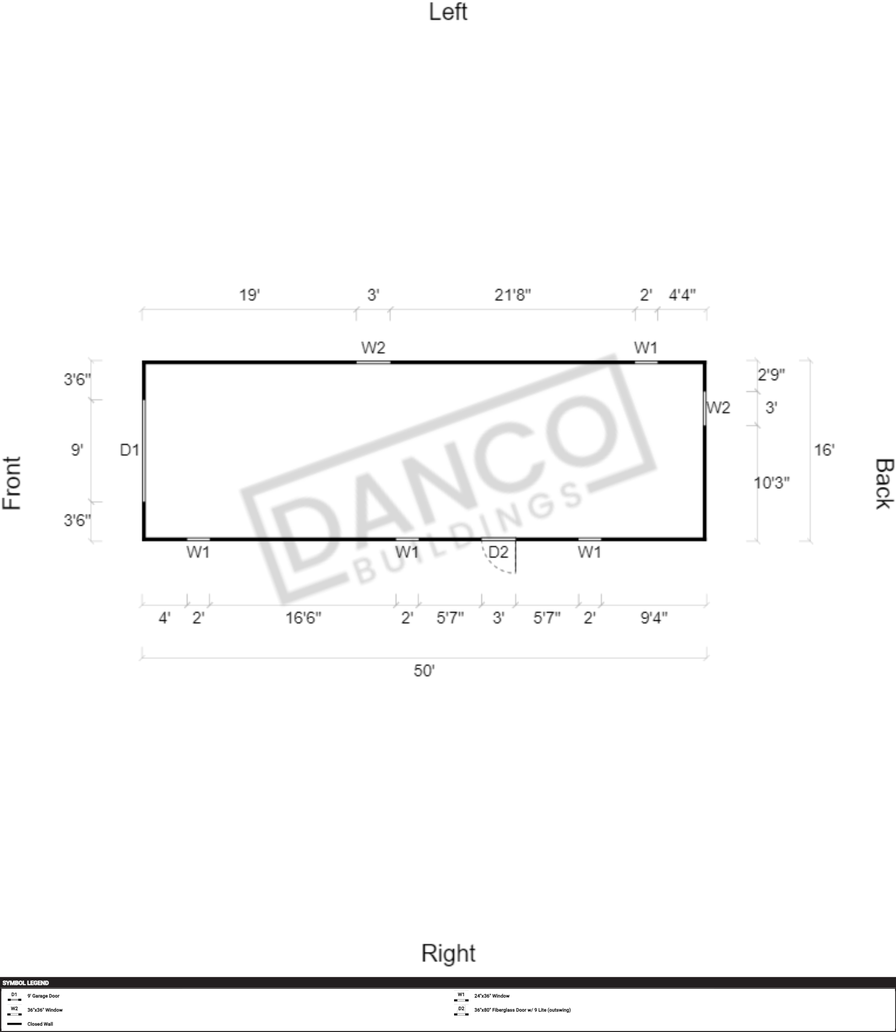 Garden Shed 16x50/240421 - Image 2