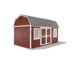 Side Lofted Barn 10x16/240593