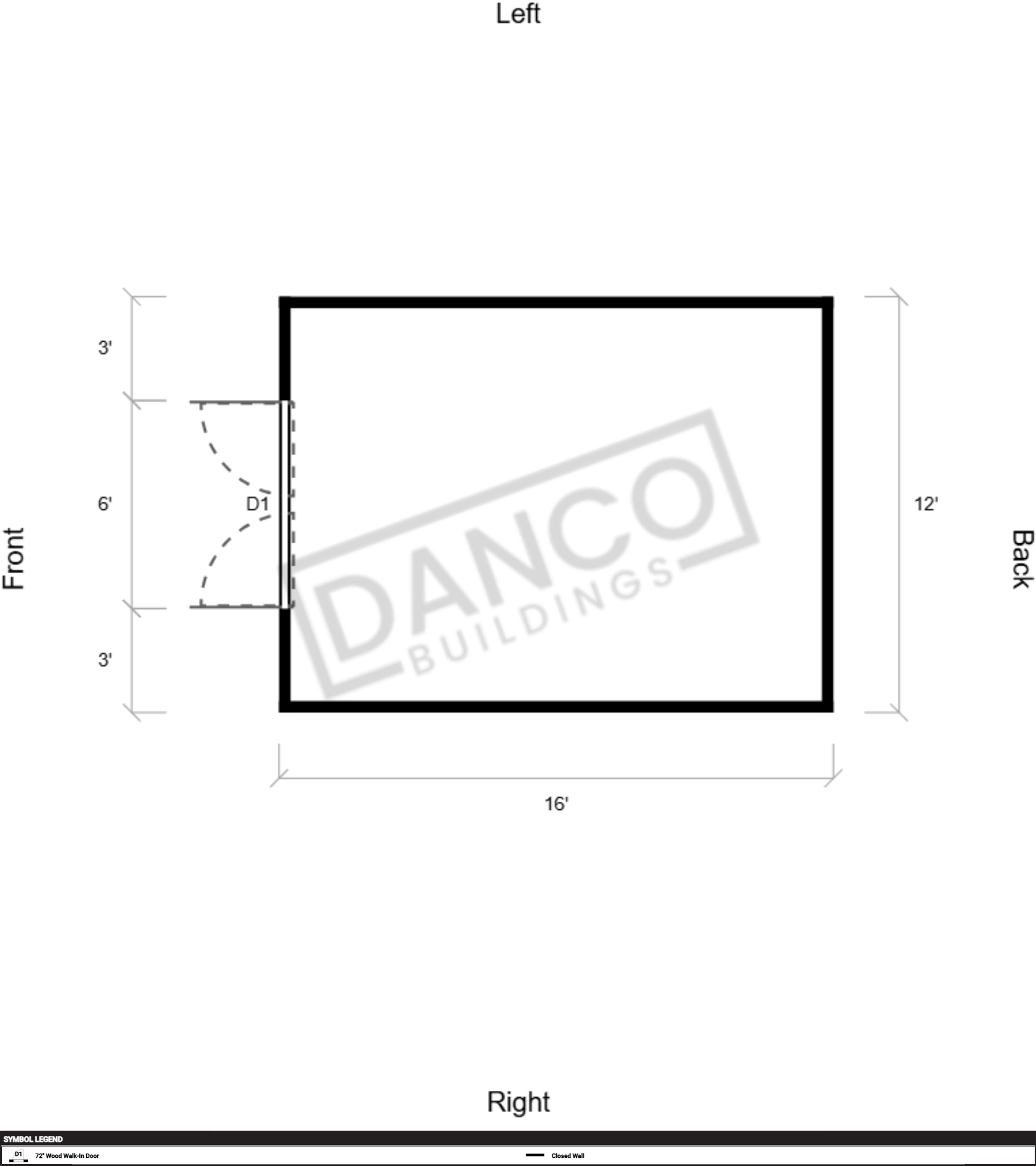 Utility Shed 12x16 - Image 2