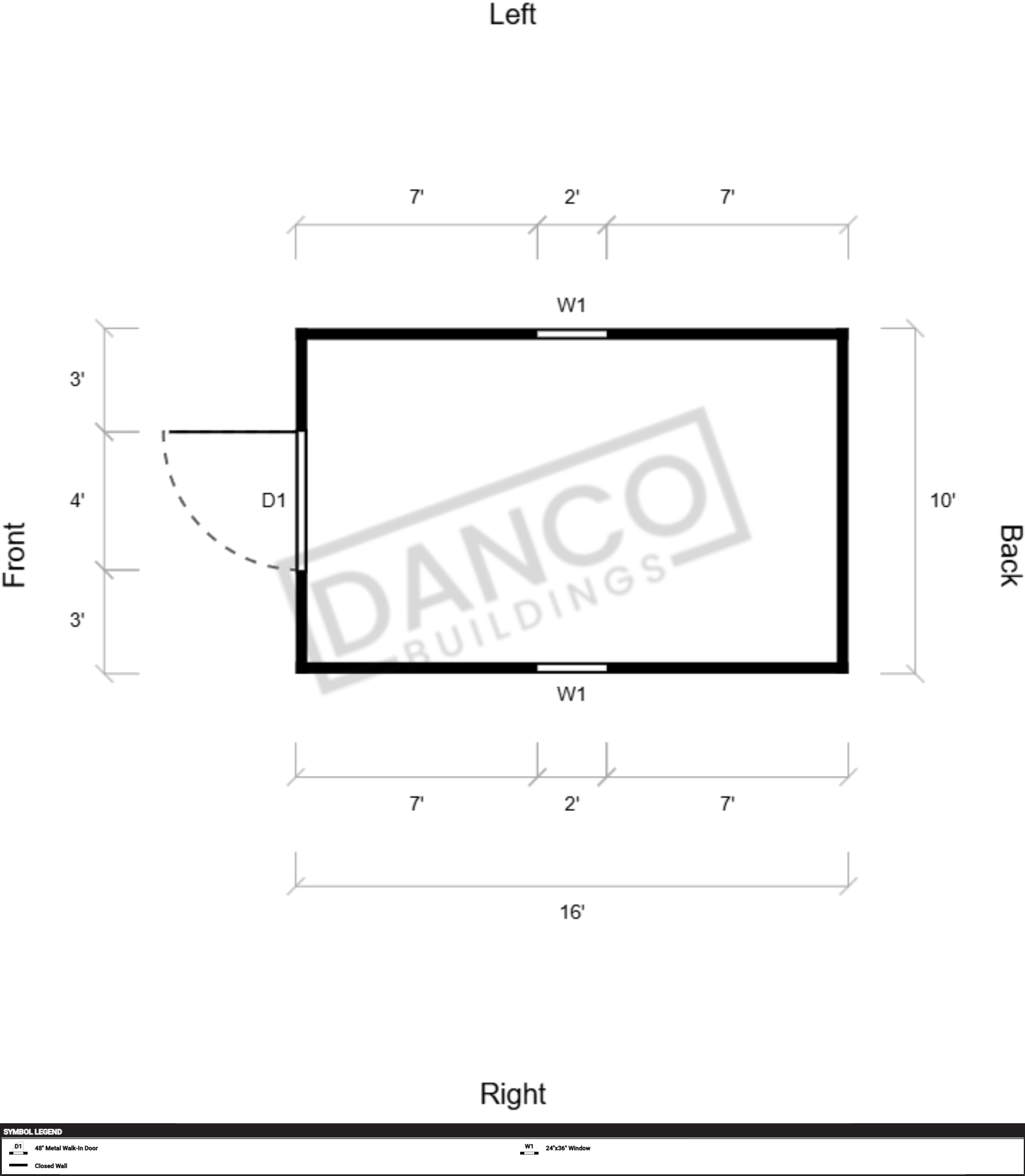 Extra Economy Lofted Barn 10x16/240958 - Image 2