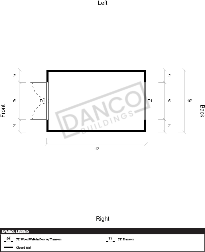 Utility Shed 10x16 - Image 2