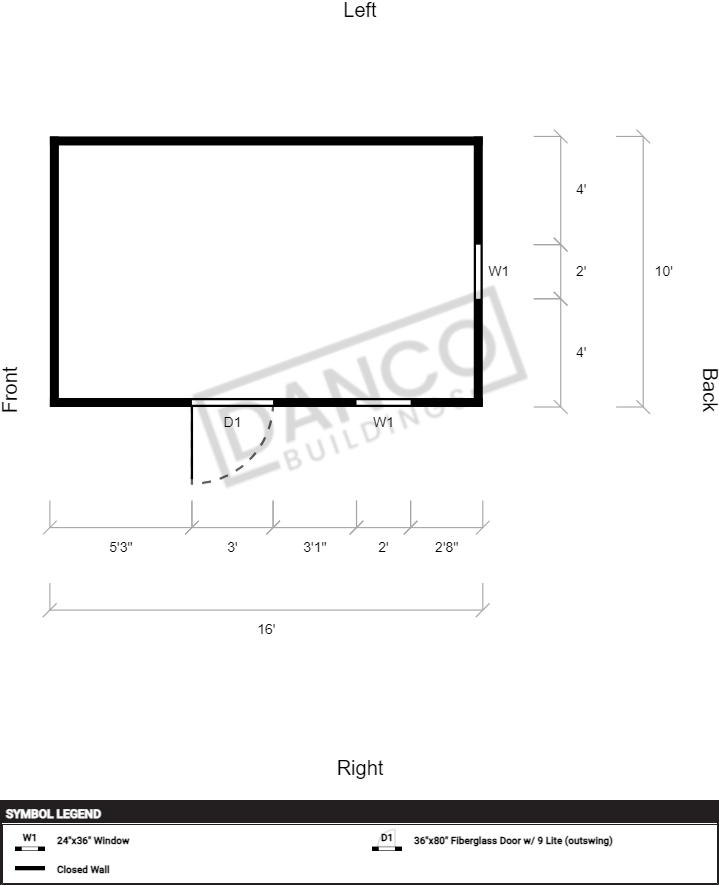 Garden Shed 10x16 - Image 2