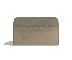 Side Lofted Barn 10x16 - Image 4