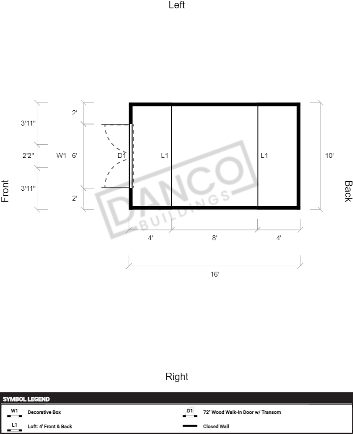 Lofted Barn 10x16 - Image 2