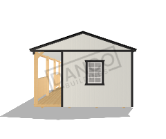 Side Porch Cabin 14x24 - Image 5