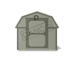 Short Wall Barn 8x12/241201 - Image 6