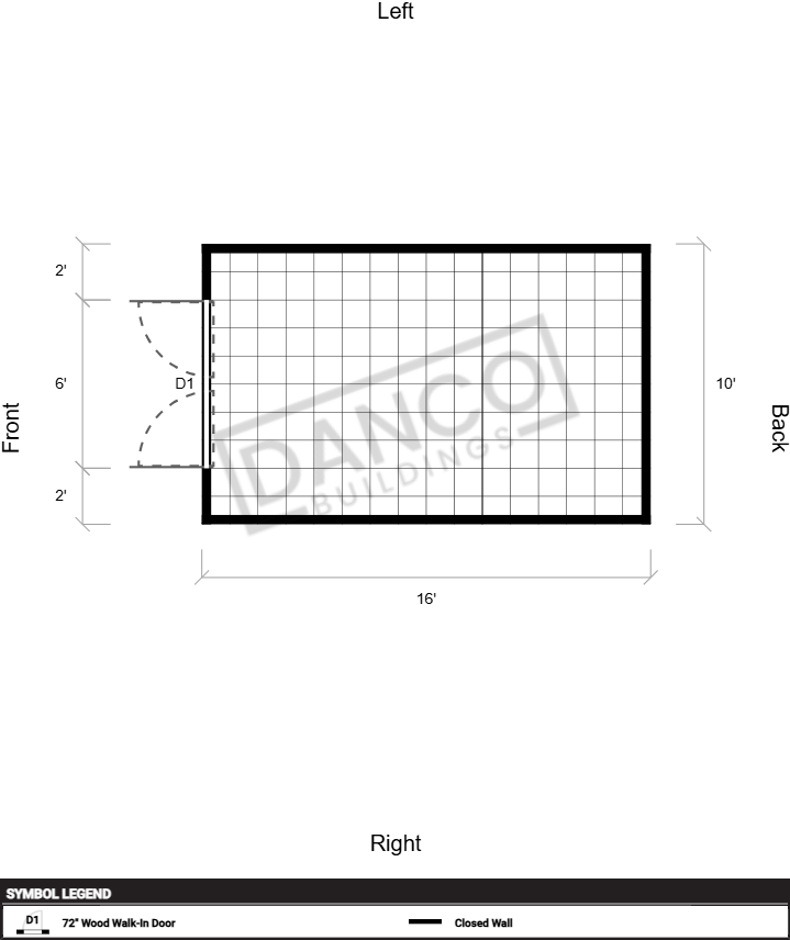 Utility Shed 10x16 - Image 4