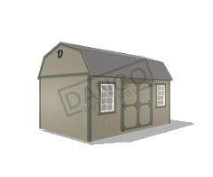 Side Lofted Barn 10x16