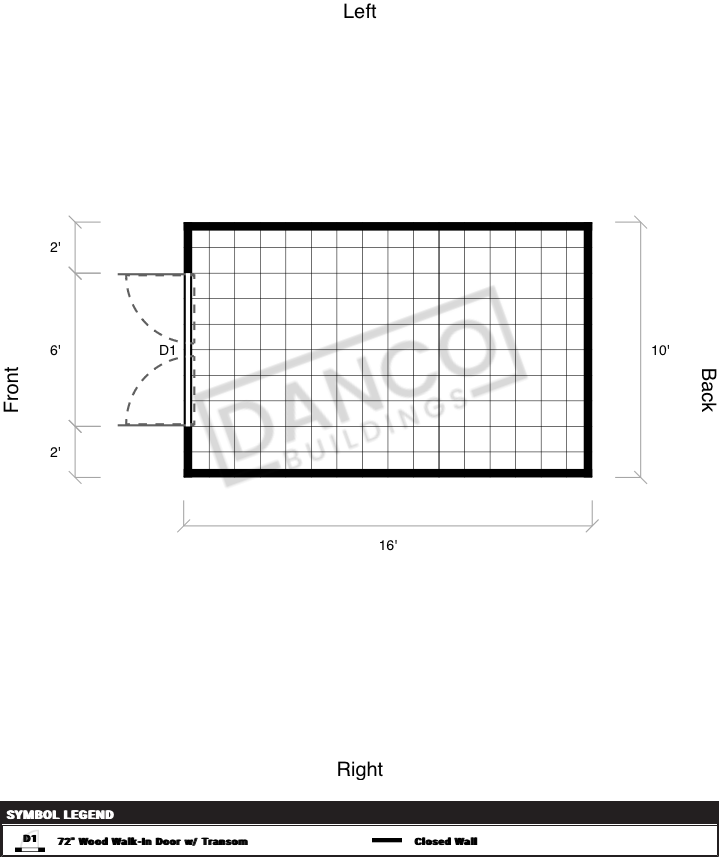 Utility Shed 10x16 - Image 2