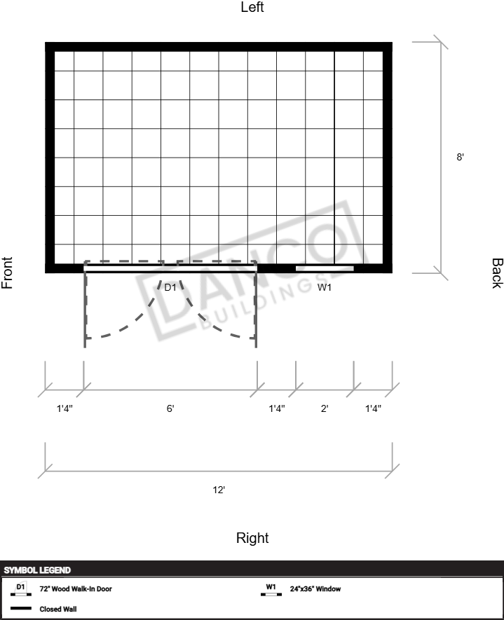 Garden Shed 8x12/250034 - Image 2